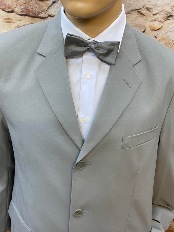 Komplett-Outfit 20er Jahre in Grau – Gr. 50