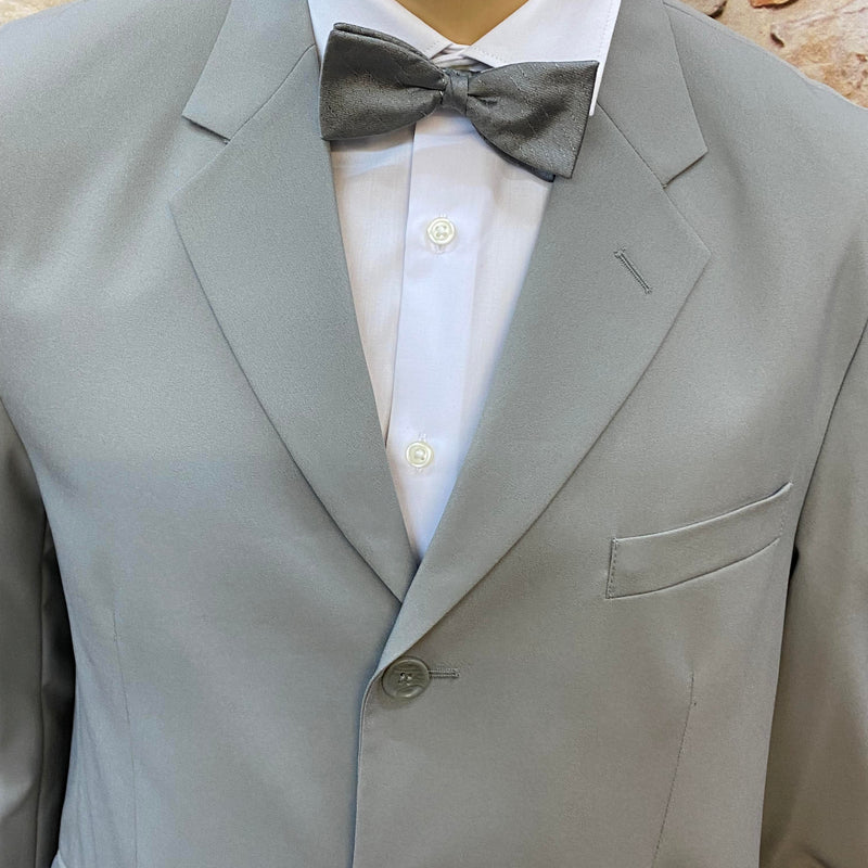 Komplett-Outfit 20er Jahre in Grau – Gr. 50