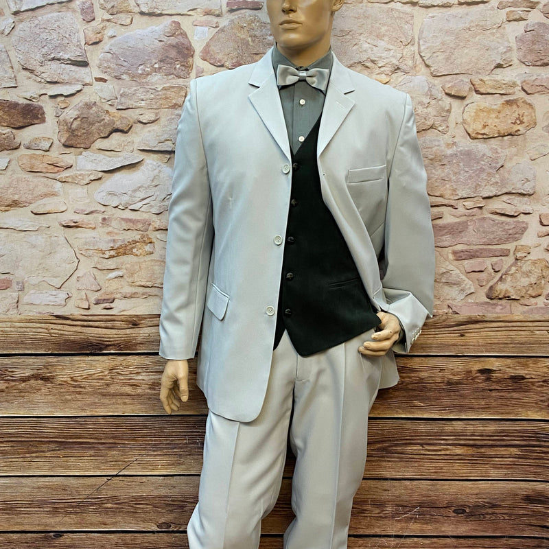 „Peaky Blinders Herren Outfit Größe 52 im 20er-Jahre Stil – Komplettset mit Anzug, Weste und Schiebermütze