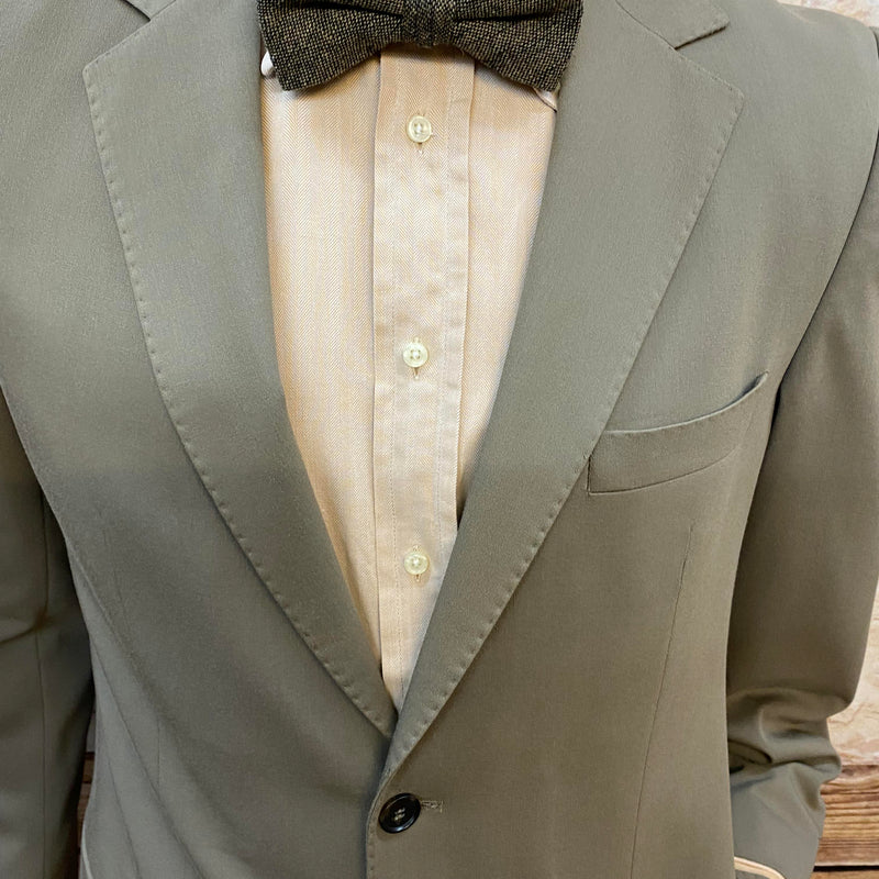 Vintage Peaky Blinders Herren-Outfit – Olivgrüner 20er-Jahre Anzug Gr. 50