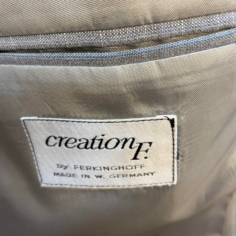 Komplett-Outfit im Peaky Blinders Stil – Hellgrau, Gr. 54