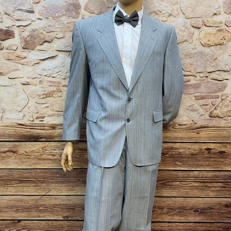 Komplett-Outfit im Peaky Blinders Stil – Hellgrau, Gr. 54