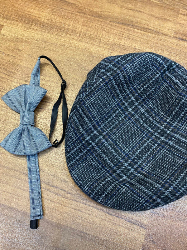 Komplett-Outfit im Peaky Blinders Stil – Hellgrau, Gr. 54