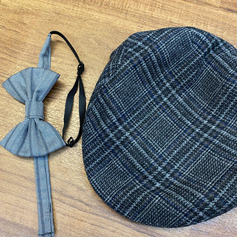 Komplett-Outfit im Peaky Blinders Stil – Hellgrau, Gr. 54