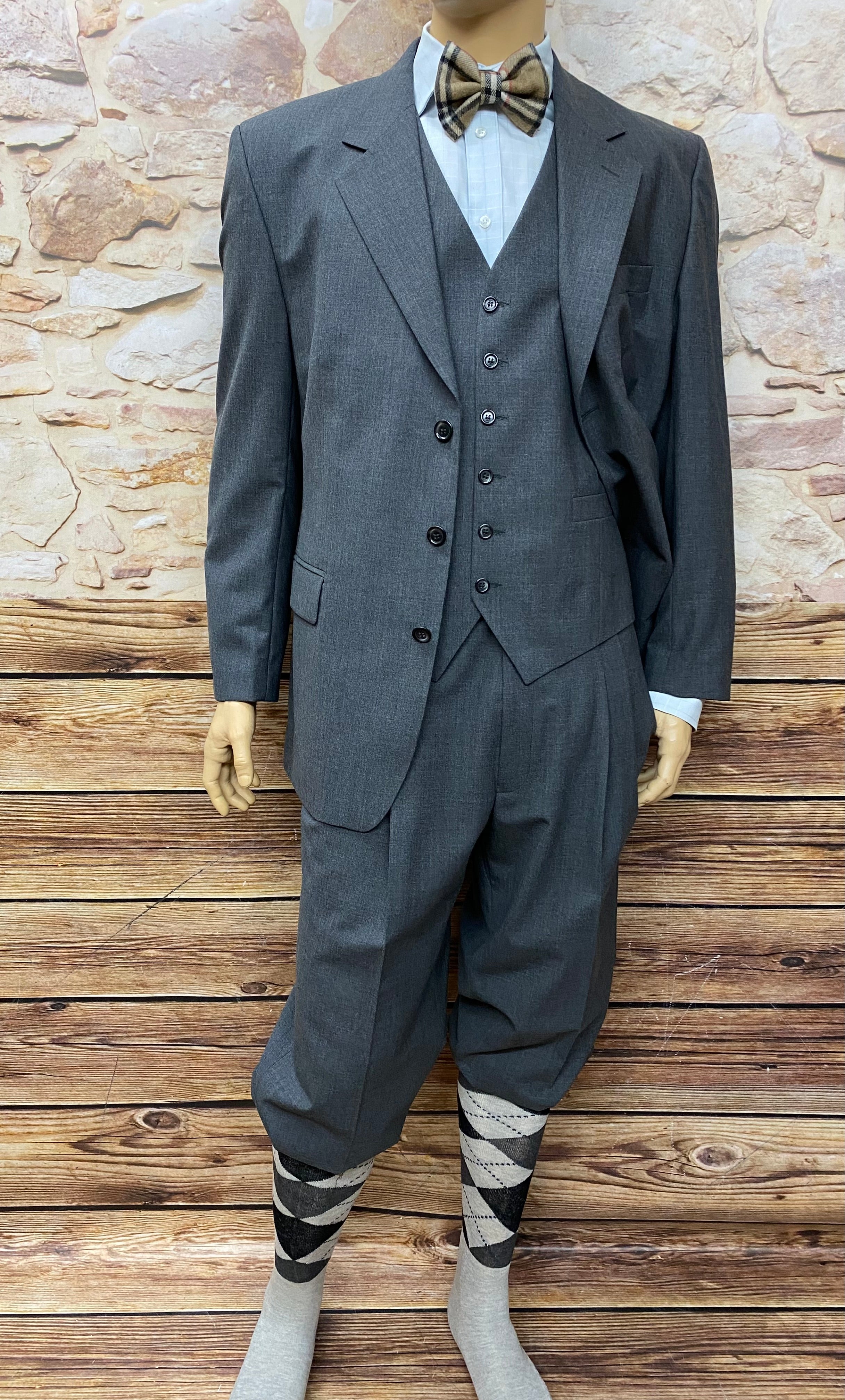 Peaky Blinders Anzug 20er Jahre Kostüm mit Knickerbocker Gr.52