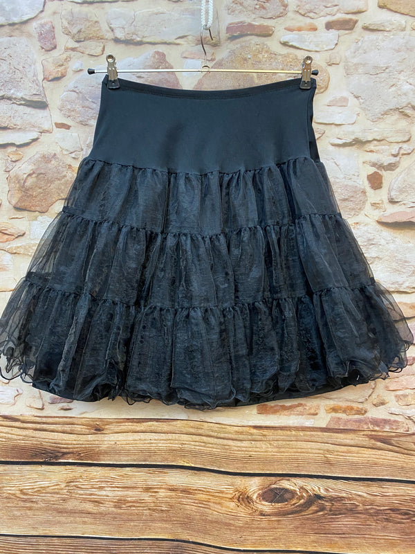 „Vintage Unterrock Petticoat schwarz Damen 50er Jahre Look“