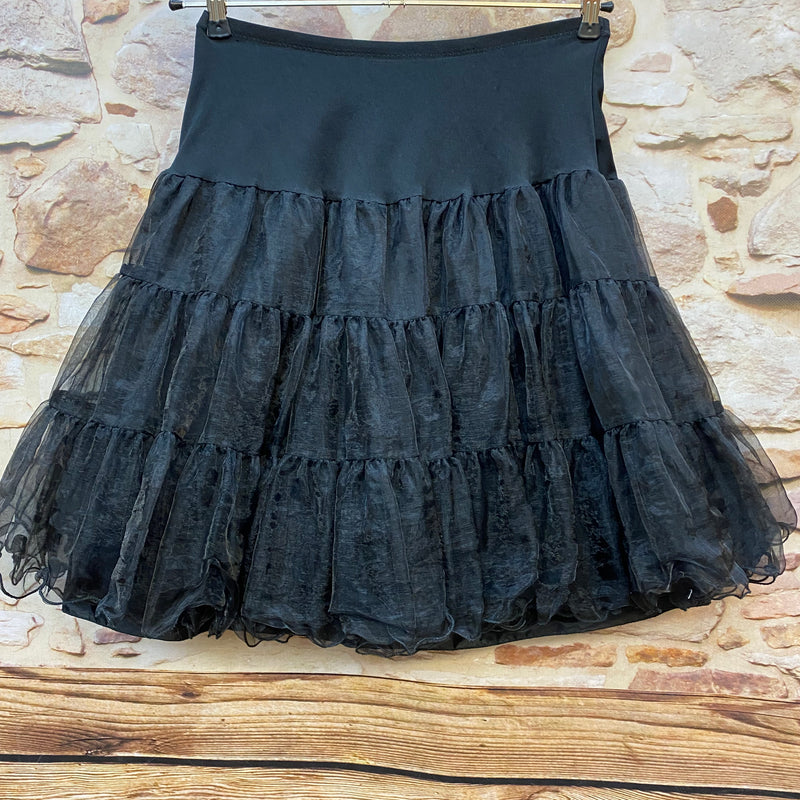 „Vintage Unterrock Petticoat schwarz Damen 50er Jahre Look“