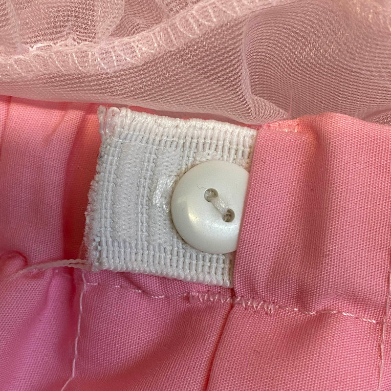 Rosa 3-lagiger Petticoat von Malco Modes – Größe M