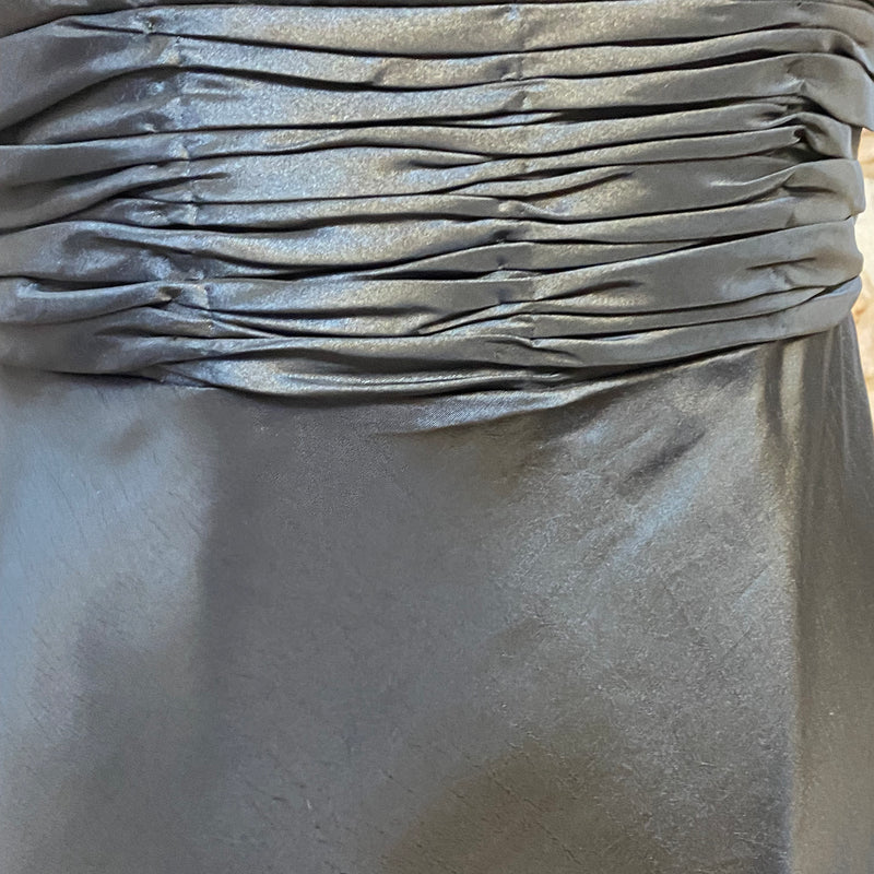 Elegantes schwarzes Abendkleid für Unterwasser-Shootings Gr.38