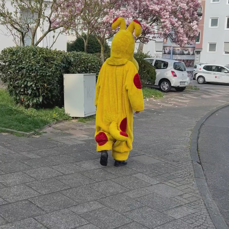 Cunda Hund Schnuppi, Werbekostüm, Maskottchen aus den 80er Jahren, 