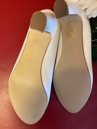 Chaussure de mariée Ramona taille 37,5 Ivoire Satin