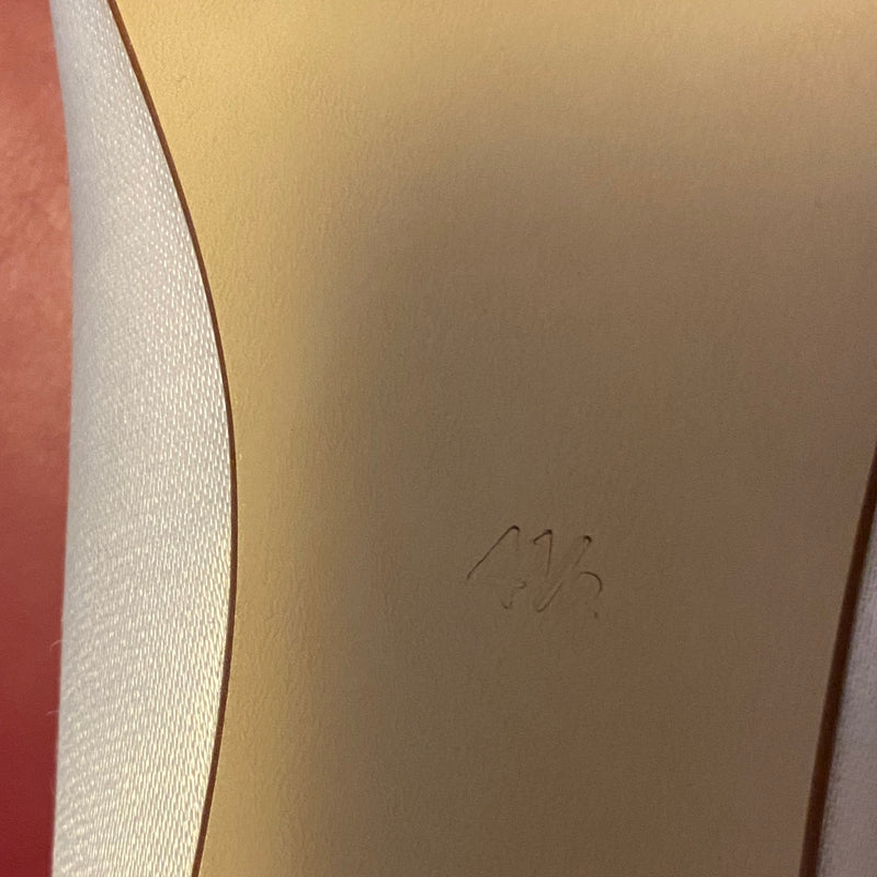 Brautschuh Ramona Gr.37,5 Ivory Satin