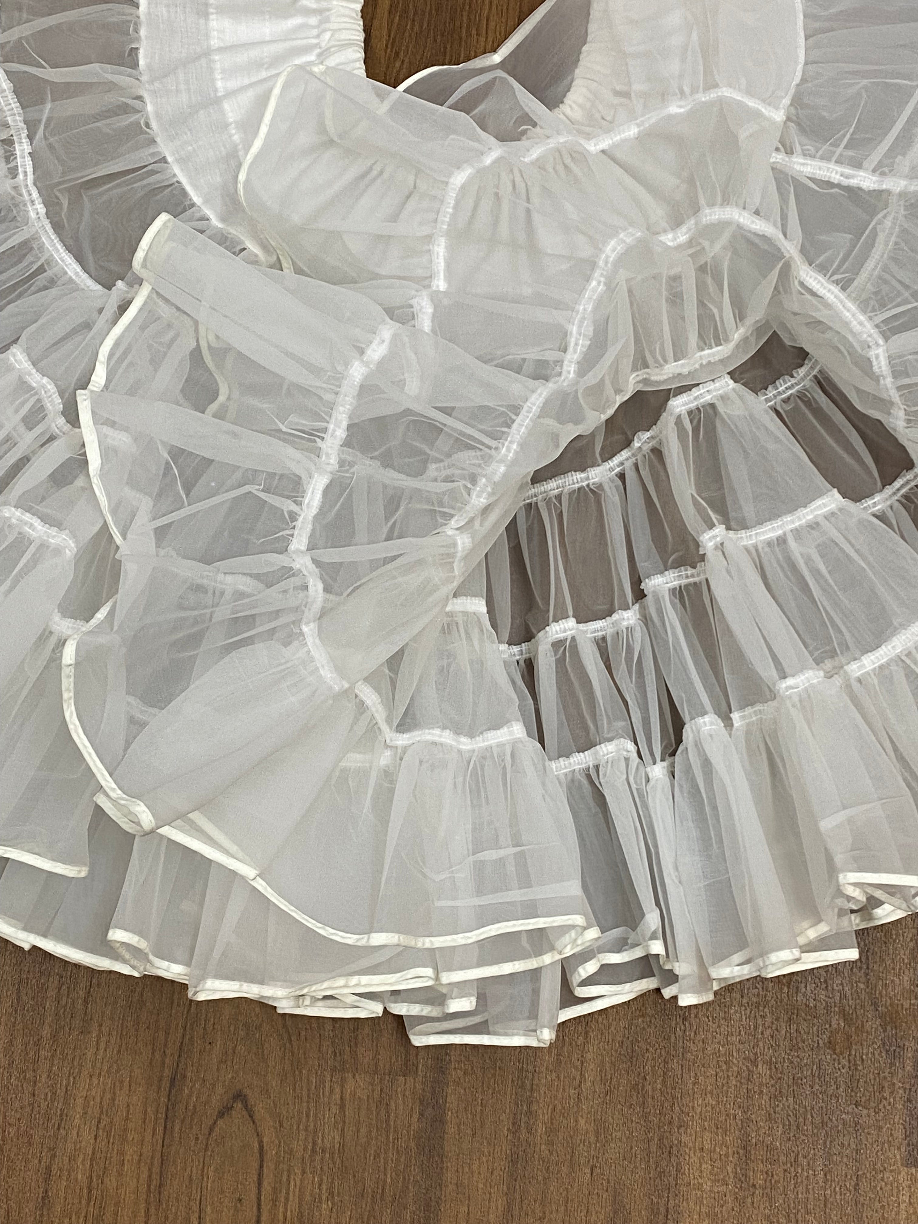 Petticoat in weiß Gr.M/L
