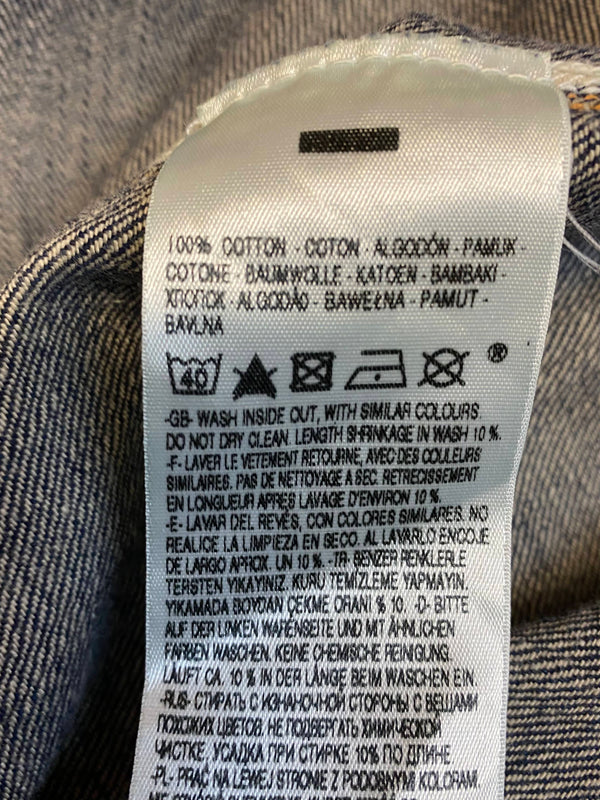 Vintage Levi’s 501 Herren Jeans Blau W38 L38 – Rockabilly 50er Jahre Stil mit Hosenträgern, Ansicht 8