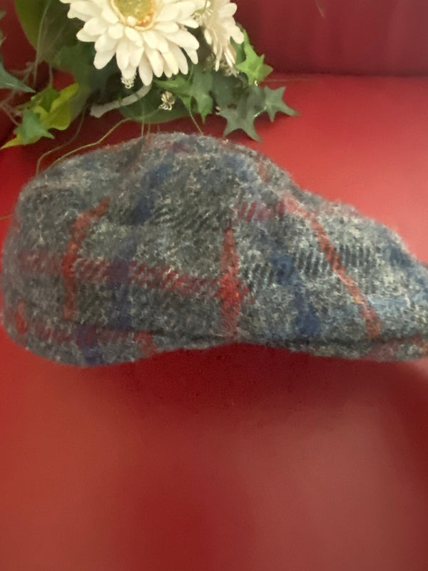 Harris Tweed Schiebermütze – Gr. 58