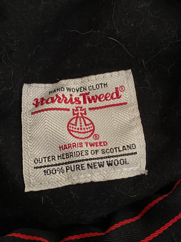 Harris Tweed Schiebermütze – Gr. 58