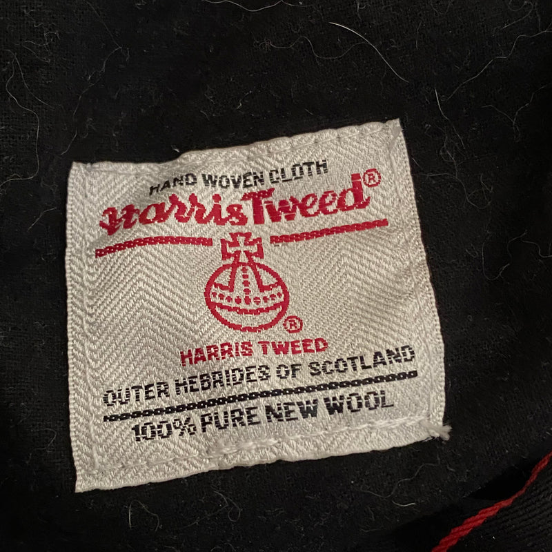 Harris Tweed Schiebermütze – Gr. 58