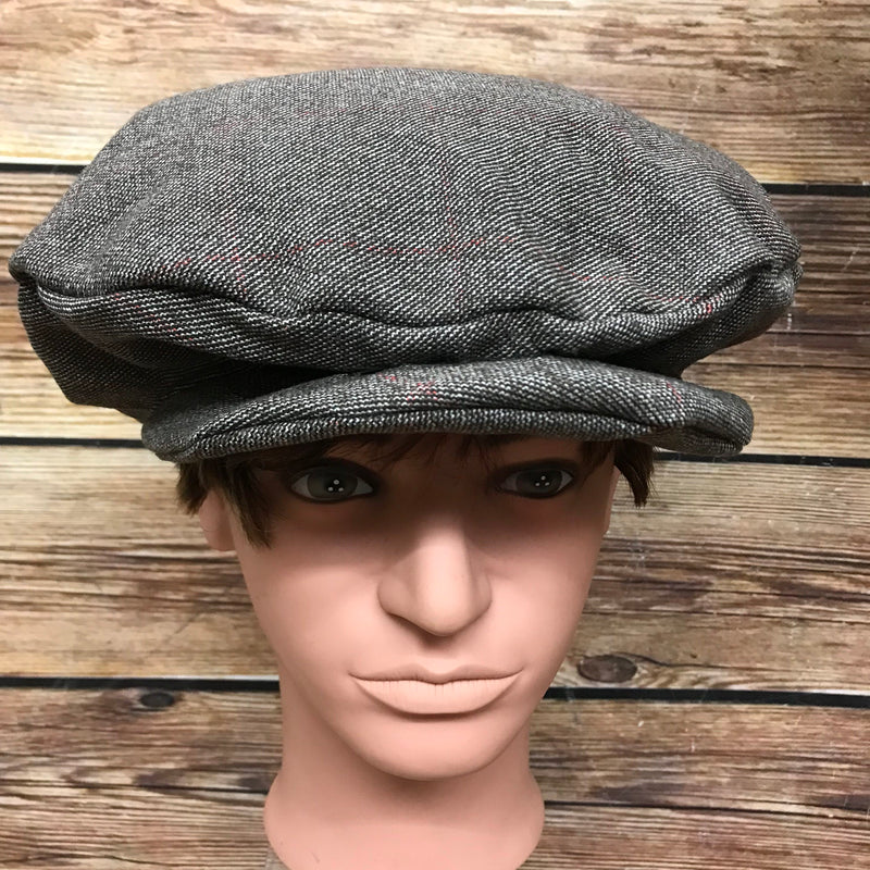 Handgefertigte Schiebermütze im Peaky Blinders-Stil - Größe 63