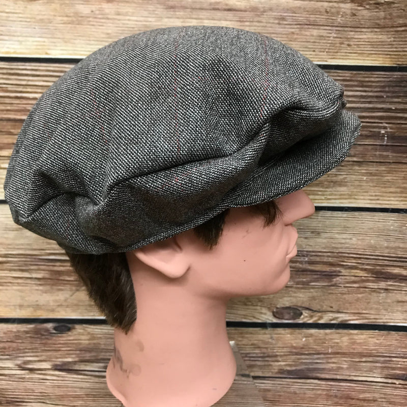 Handgefertigte Schiebermütze im Peaky Blinders-Stil - Größe 63