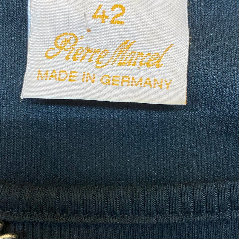 Schwarzes Trachtenshirt Oberteile Shirt für Landhauskleid Trachten Gr.42