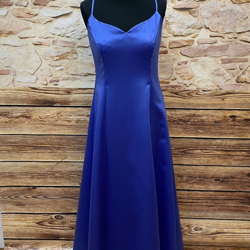 Abendkleid in königsblau Gr.40