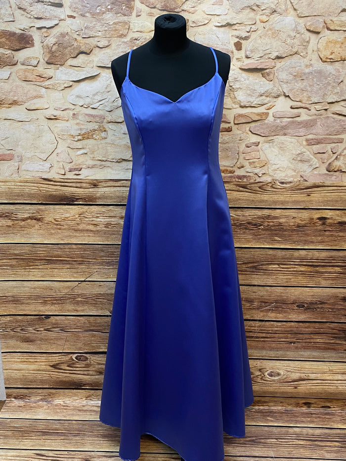 Abendkleid in blau Gr.40