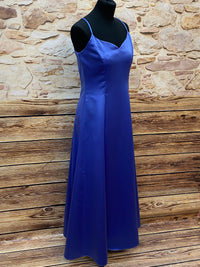 Abendkleid in blau Gr.40