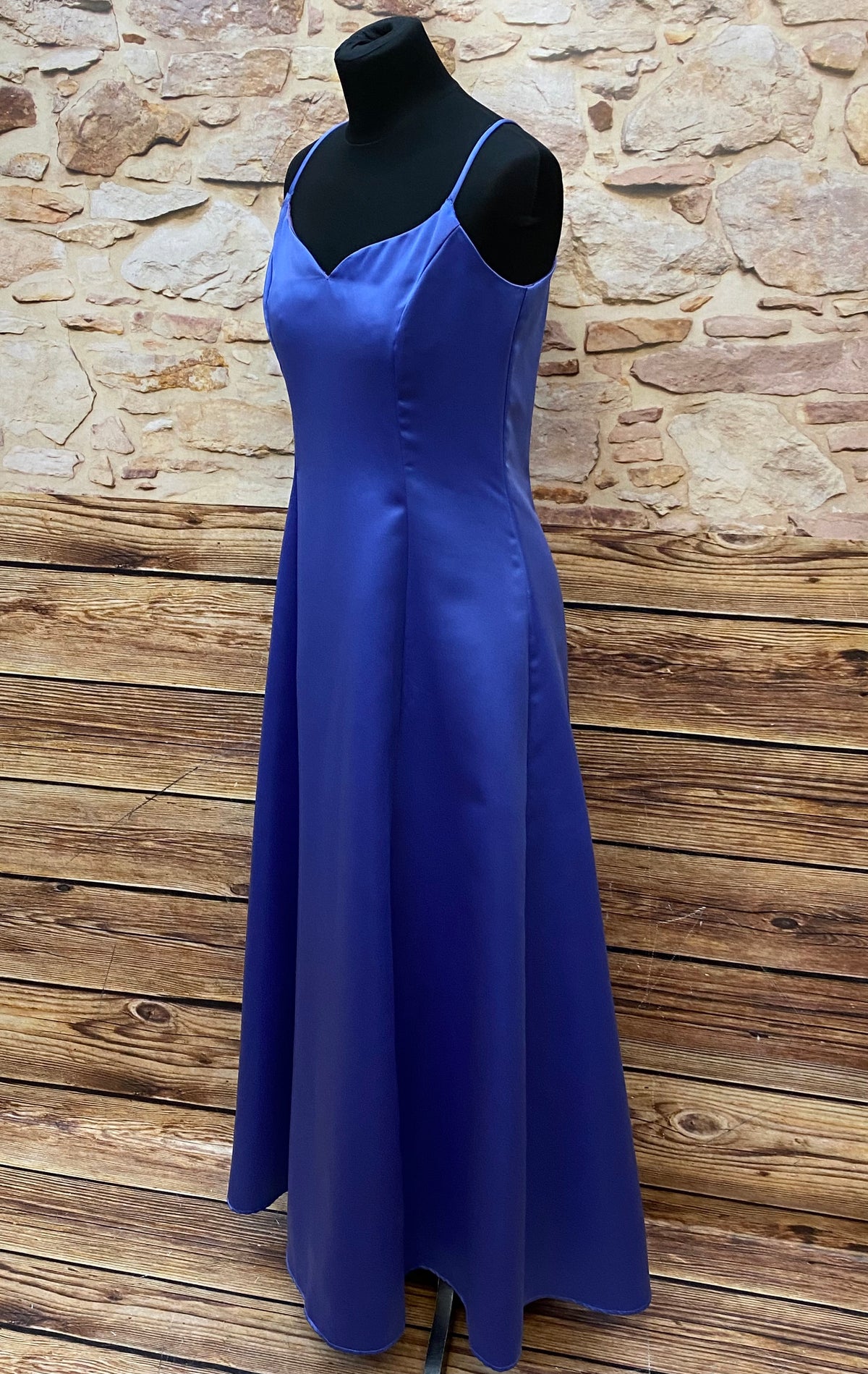 Abendkleid in blau Gr.40