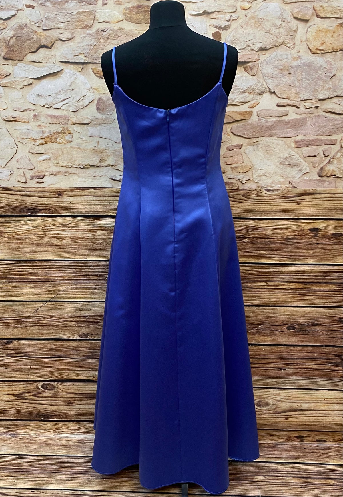 Abendkleid in blau Gr.40