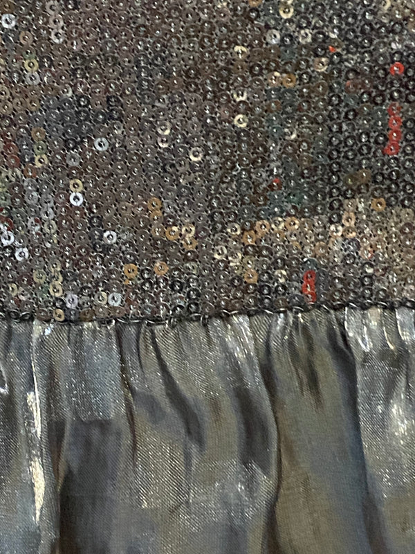 Cocktailkleid schwarz 20er Stil Pailletten Maner Gr. 38, Ansicht 4