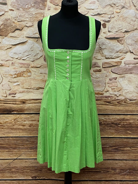 Hellgrünes Mini Dirndl Gr.36 Secondhand 