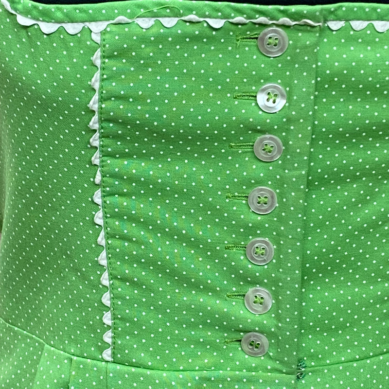 Hellgrünes Mini Dirndl Gr.36 Secondhand