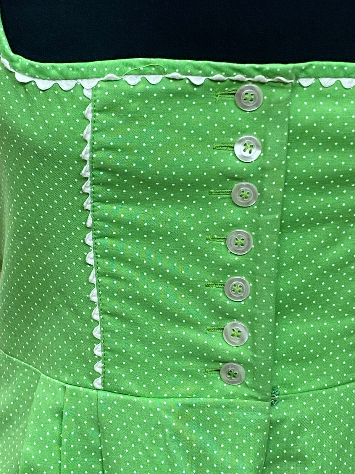 Mini Dirndl vert clair taille 36 seconde main