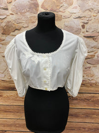 Blouse dirndl d'occasion des années 70/80 taille 46