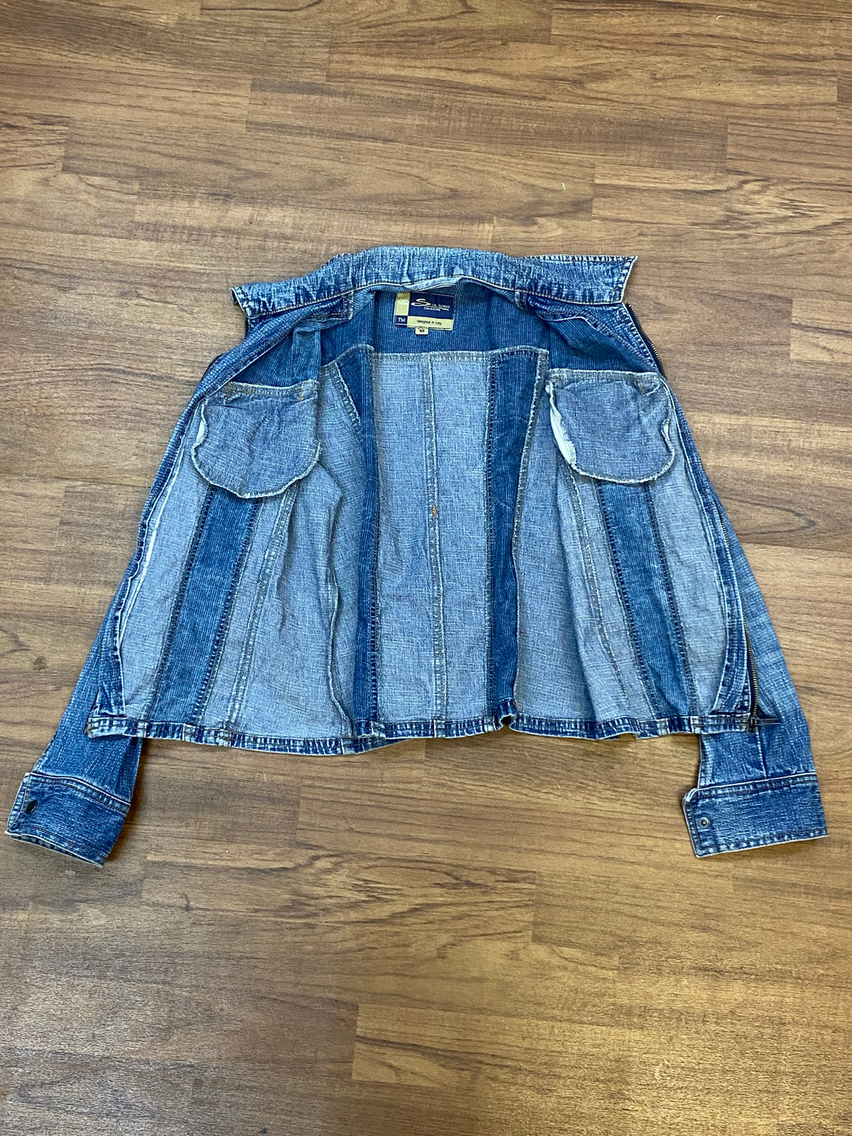 Veste en jean d'occasion veste en jean vintage femme taille 38 des années 90 