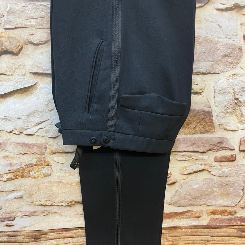Smoking Hose, Frackhose, True Vintage schwarz Bund 77 cm