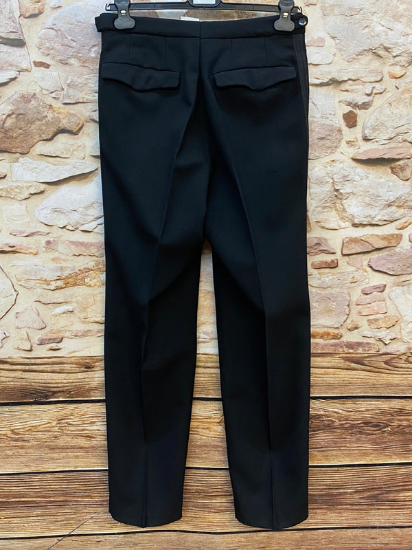 Smoking Hose, Frackhose, True Vintage schwarz Bund 77 cm, Gr.44