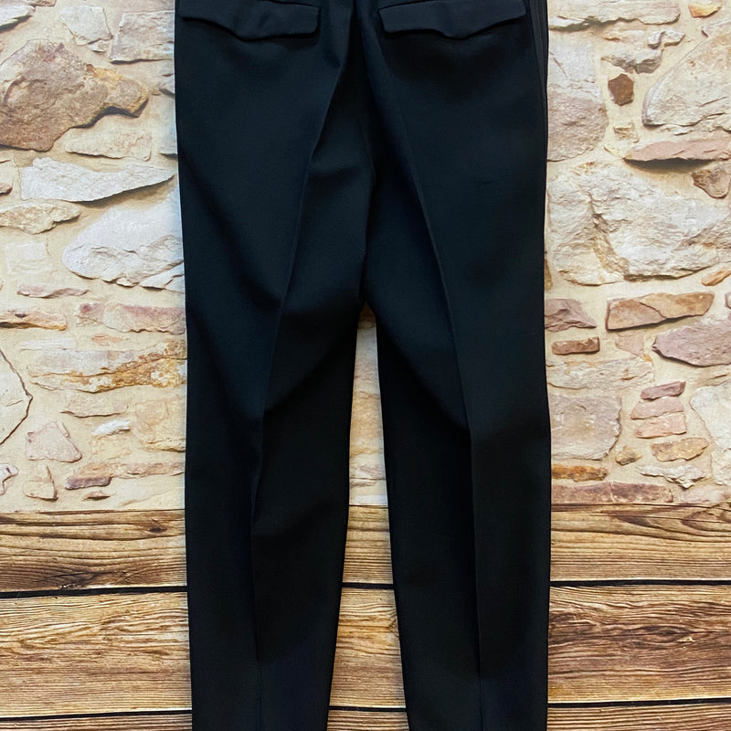 Smoking Hose, Frackhose, True Vintage schwarz Bund 77 cm, Gr.44