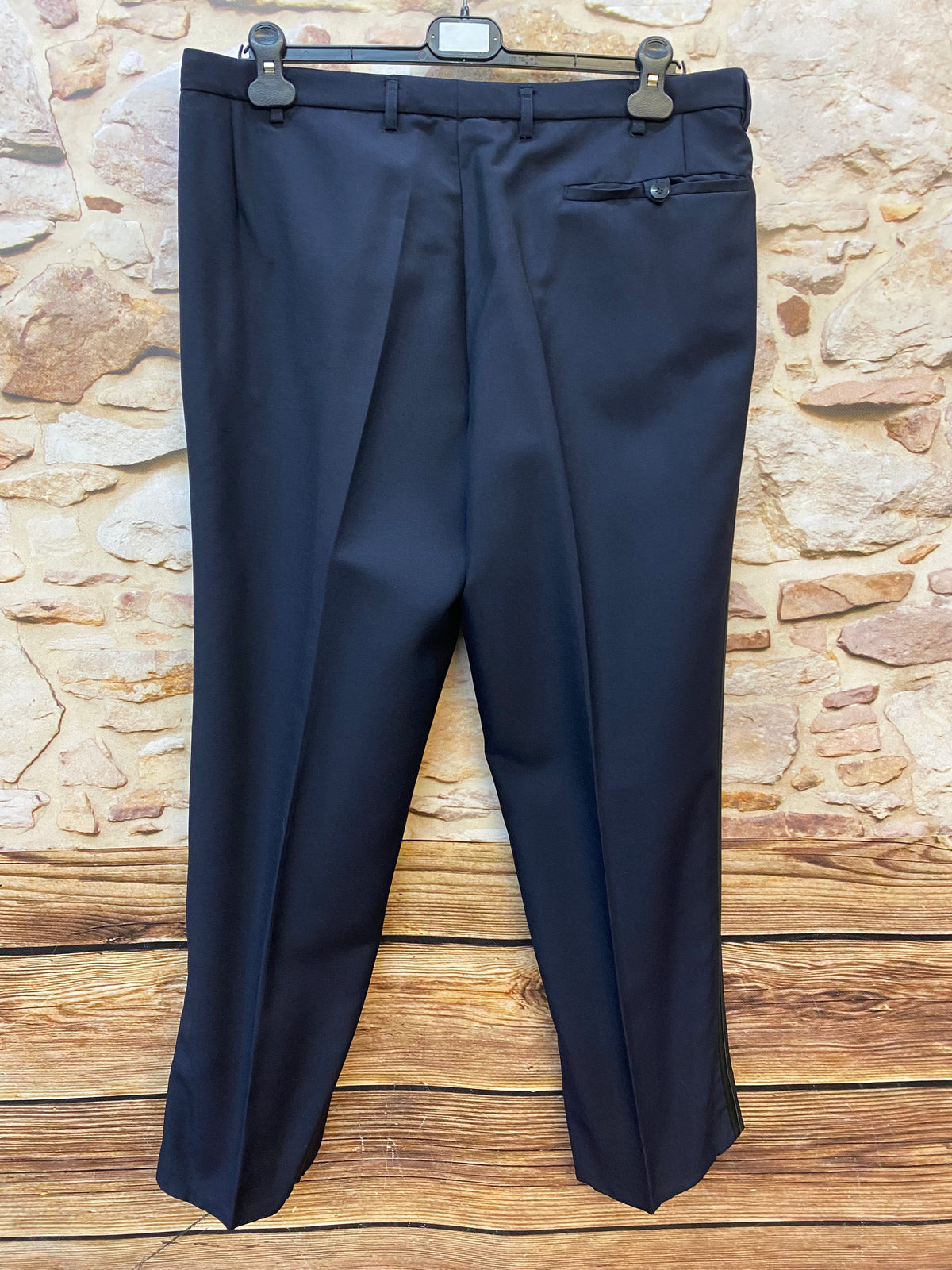 Pantalon de smoking vintage modèle Kaiser taille 52 ceinture 98 cm 