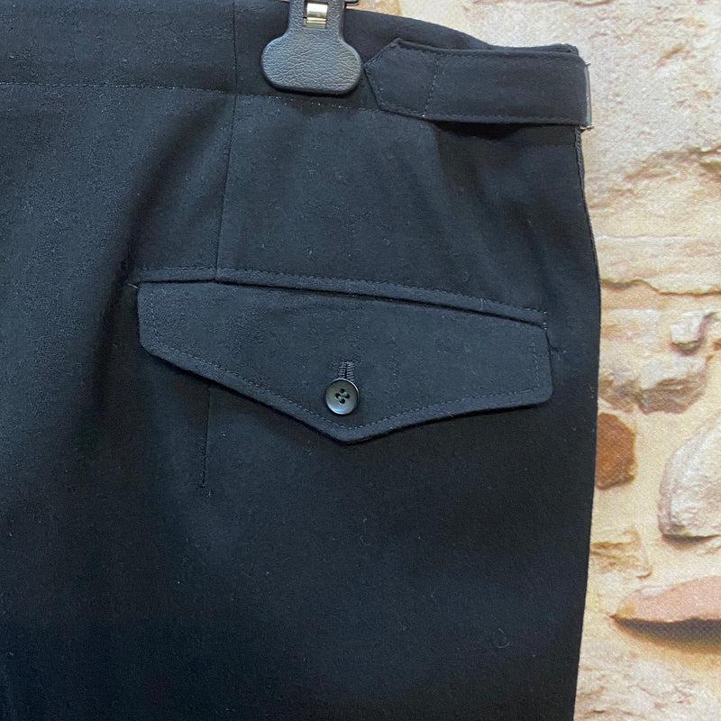 Smokinghose Vintage schwarz Bund 121 cm, Gr,62