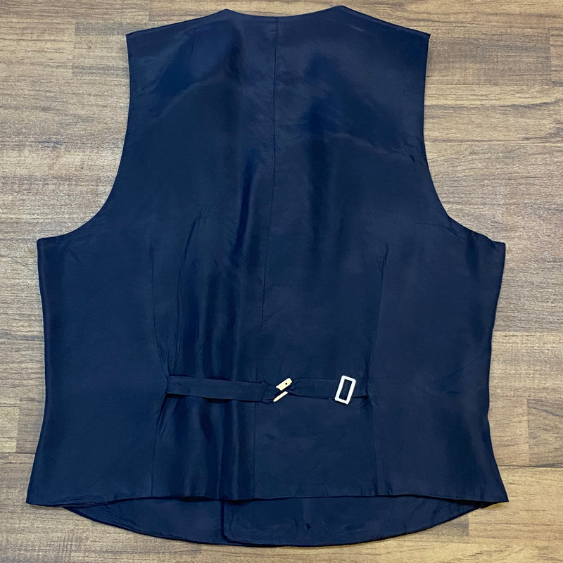 Dunkelblaue Herrenweste Smoking Gr.48 Vintage