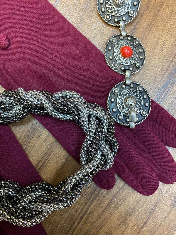 Steampunk Damen Outfit Unikat mit Zylinder & Accessoires