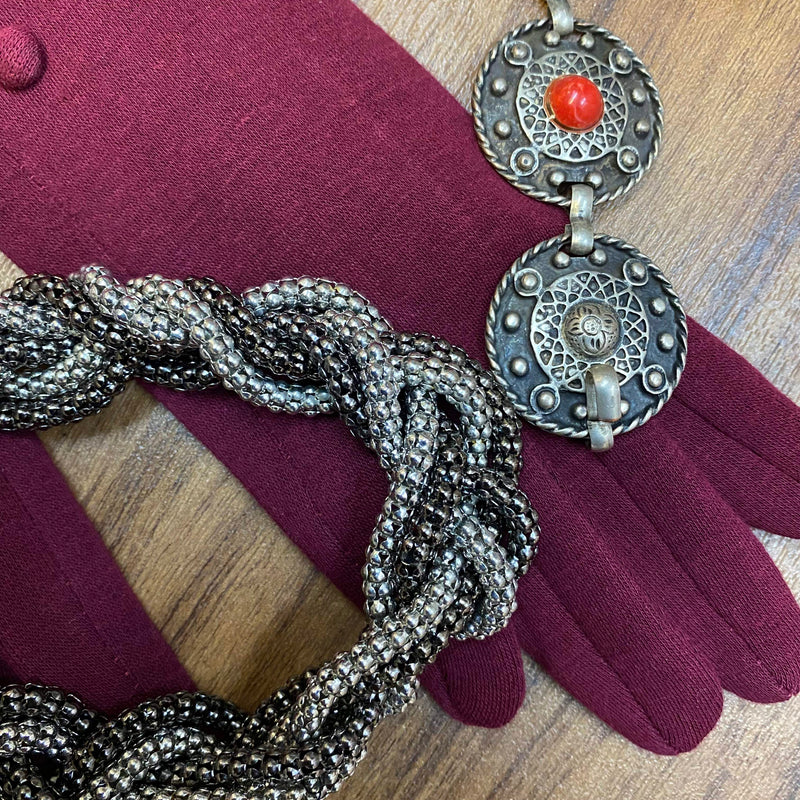 Steampunk Damen Outfit Unikat mit Zylinder & Accessoires