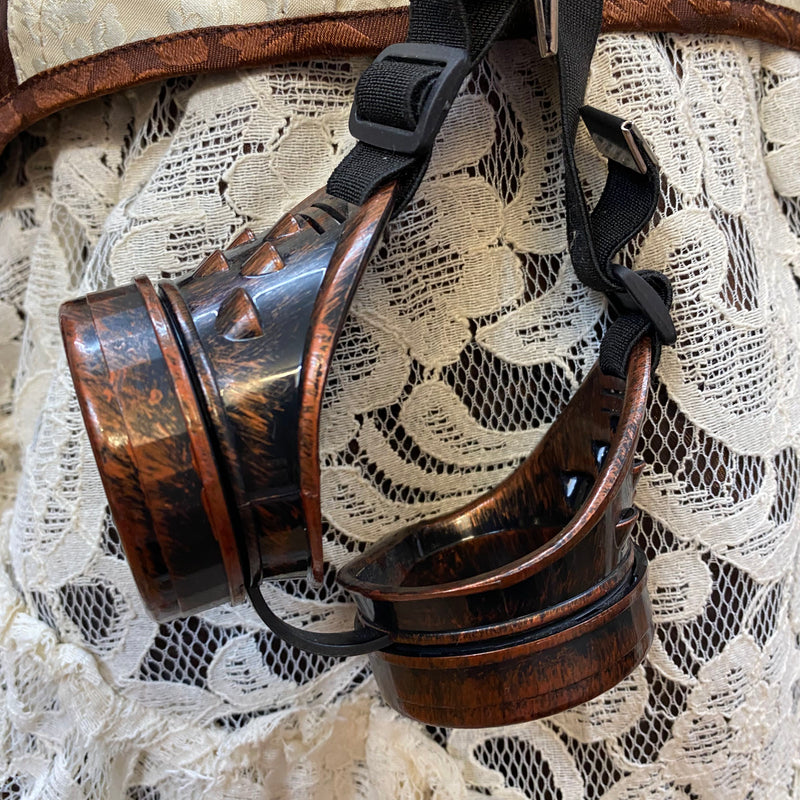 Steampunk Damen Unikat Gr. 42 – 8-teiliges Komplett-Outfit