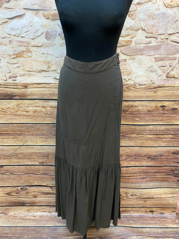 Steampunk Damen Outfit Unikat Gr. 38/40 – Corsage & Lagenröck