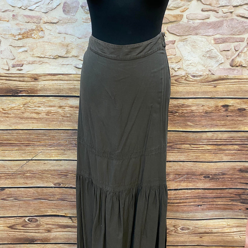 Steampunk Damen Outfit Unikat Gr. 38/40 – Corsage & Lagenröck