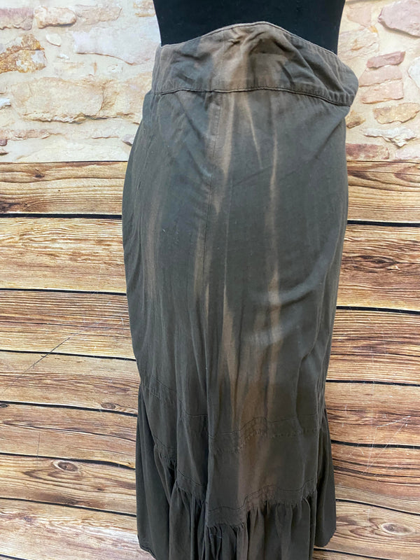 Steampunk Damen Outfit Unikat Gr. 38/40 – Corsage & Lagenröck