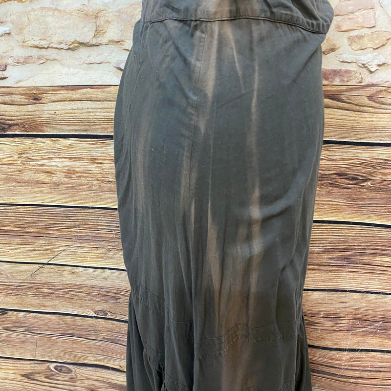 Steampunk Damen Outfit Unikat Gr. 38/40 – Corsage & Lagenröck