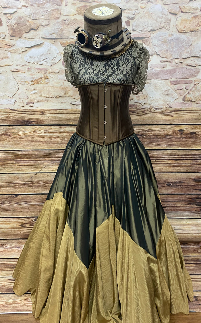 Steampunk Damen Mode Komplett Kostüm Gr.38