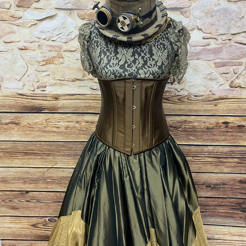 Hochwertiges Steampunk Damenoutfit Viktorianisch Kostüm Unikat